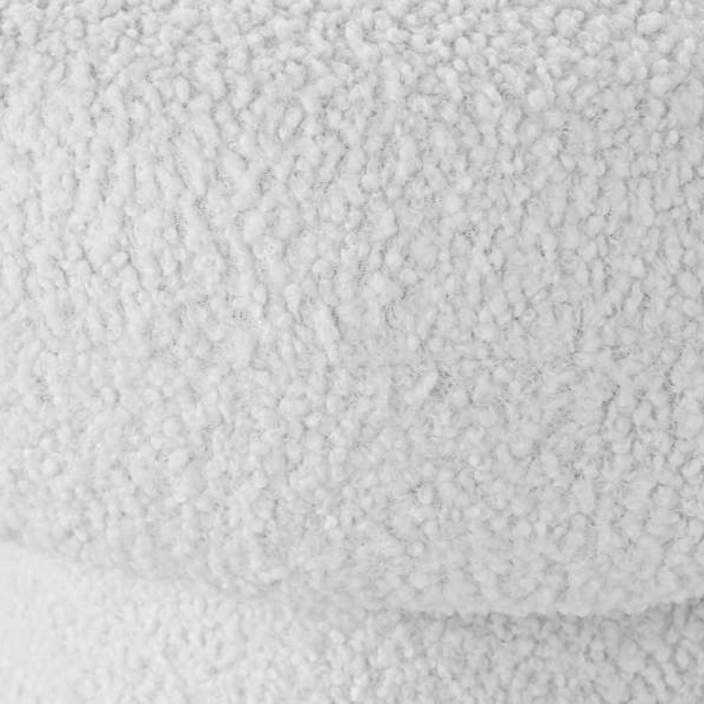 Banco Poliéster Branco 100x42x46 MALVA - Gato Preto