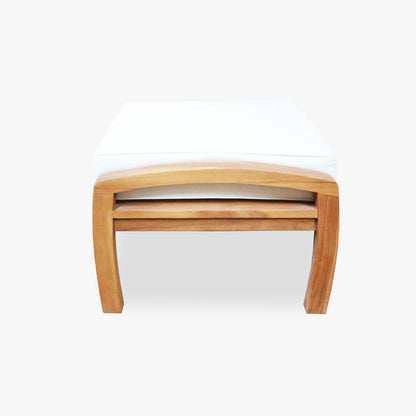 Banco Repousa Pés em Teca DUBAI - Gato Preto