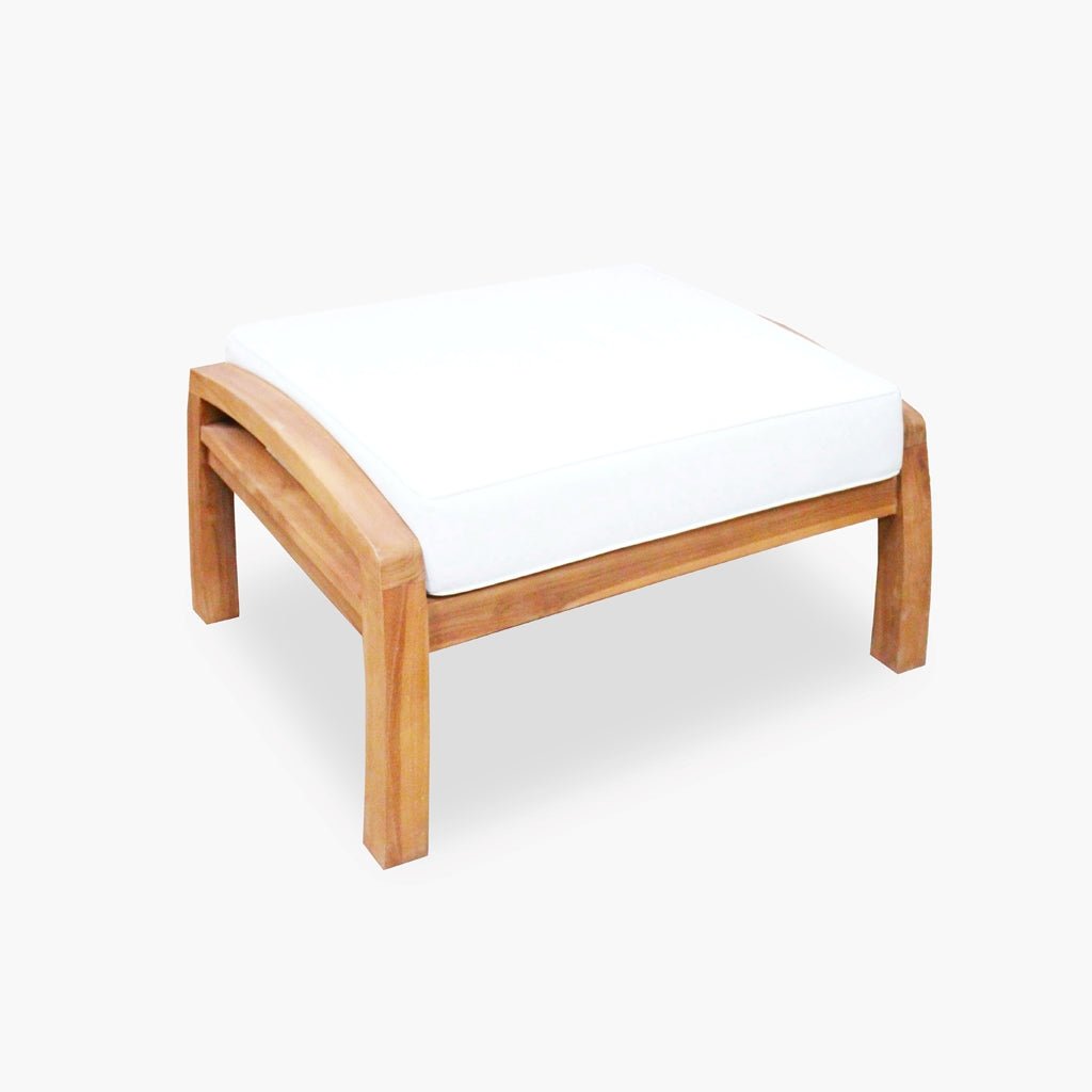 Banco Repousa Pés em Teca DUBAI - Gato Preto