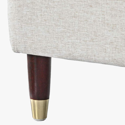 Banqueta Cinza com Arrumação 110x45x44 SERENA - Gato Preto