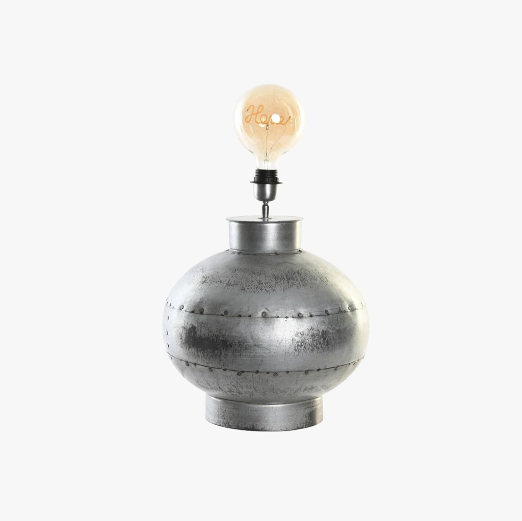 Base de Candeeiro em Latão 43cm ÉPICO - Gato Preto