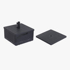 Base de Chapéu de Sol em Plástico com Mesa de Apoio 53x53x30 - Gato Preto