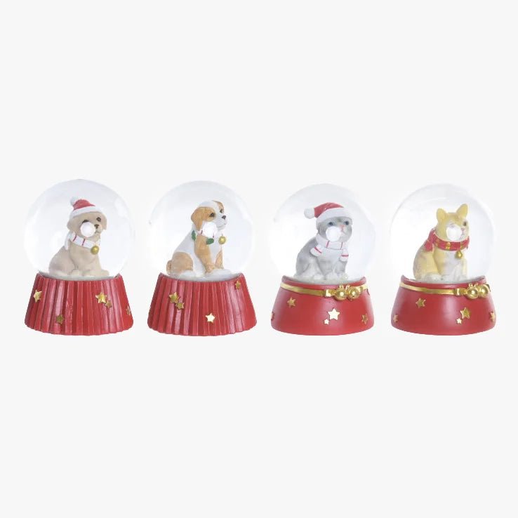 Bola com Neve sortida Cães e Gatos JOYFULL - Gato Preto