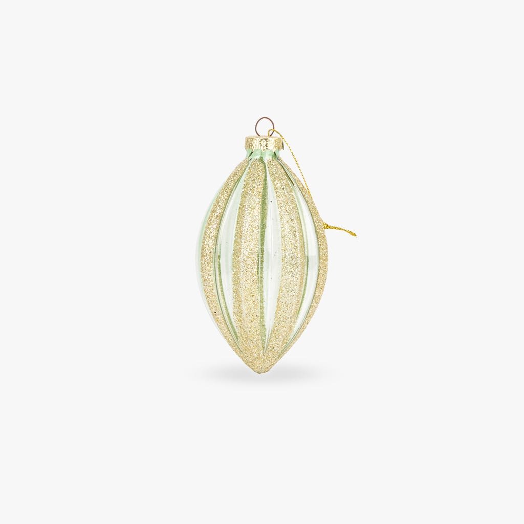 Bola de Vidro com Lágrima Verde COZY - Gato Preto