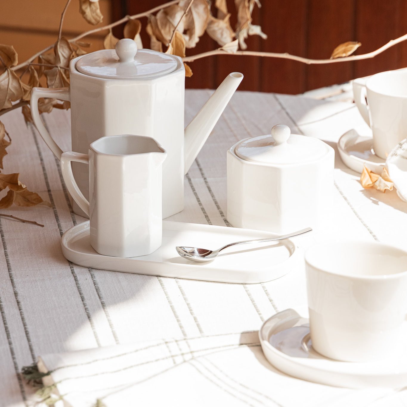 Bule 994 ml BRIGHT WHITE - Gato Preto