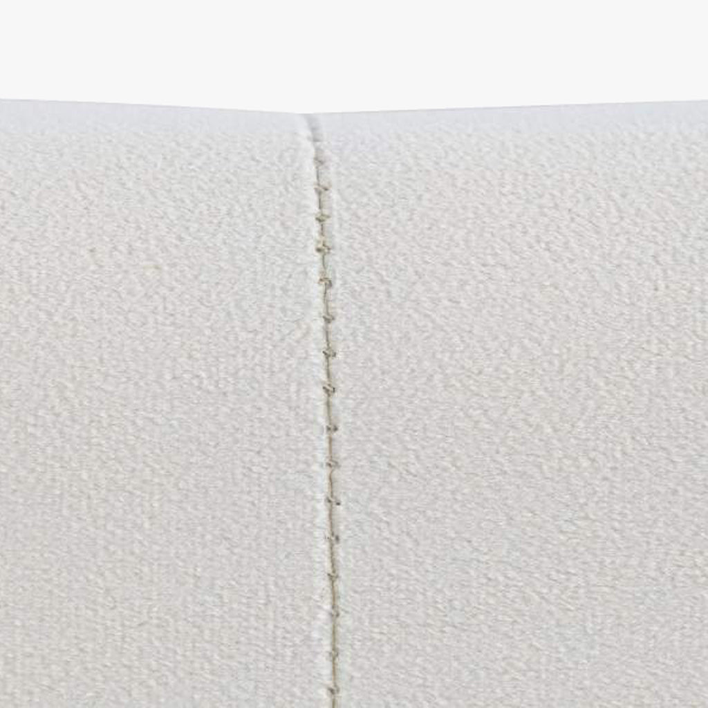 Cabeceira Cama Capitoné Creme 159x8x119 SERENA - Gato Preto