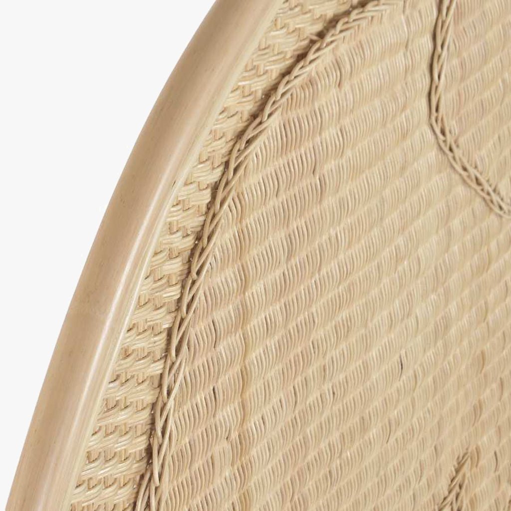 Cabeceira Cama Rattan Elefante 153x4x149 SERENA - Gato Preto