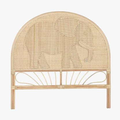 Cabeceira Cama Rattan Elefante 153x4x149 SERENA - Gato Preto
