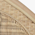 Cabeceira Cama Rattan Elefante 153x4x149 SERENA - Gato Preto