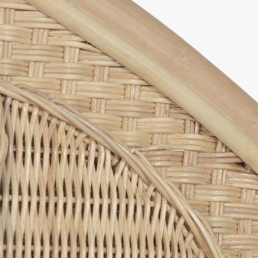 Cabeceira Cama Rattan Elefante 153x4x149 SERENA - Gato Preto