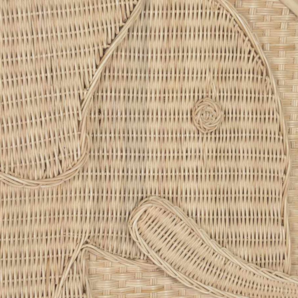 Cabeceira Cama Rattan Elefante 153x4x149 SERENA - Gato Preto