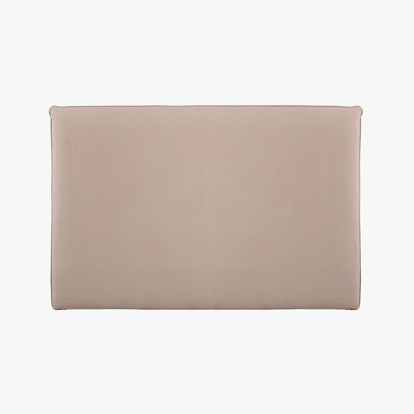 Cabeceira estofada cinza Maia - Gato Preto