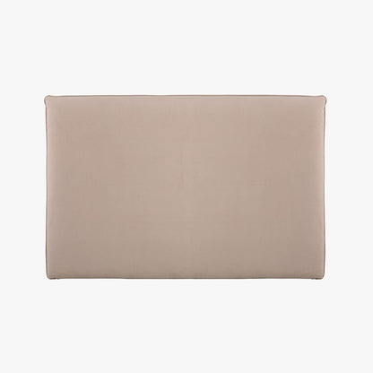 Cabeceira estofada cinza Maia - Gato Preto