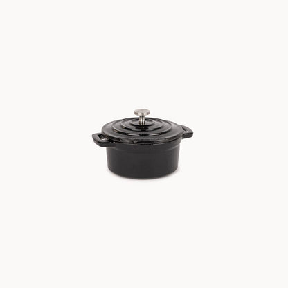Caçarola Mini de ferro fundido Antracite CHEF - Gato Preto