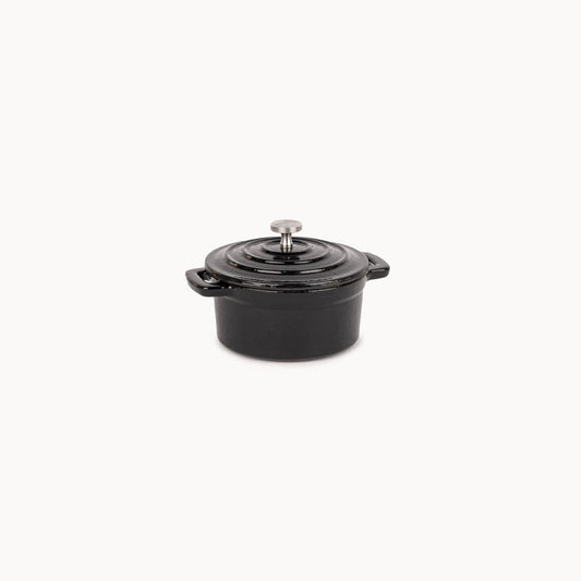 Caçarola Mini de ferro fundido Antracite CHEF - Gato Preto