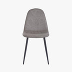 Cadeira com Revestimento Sintético Castanho e Pés Efeito Madeira 44X51X90 EAMES - Gato Preto