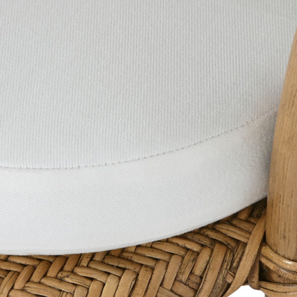 Cadeira de Bambu e Rattan Castanha 55x62x86 - Gato Preto