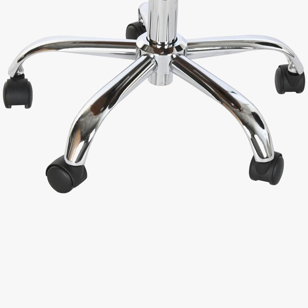 Cadeira de Escritório Tecido Bege com Madeira 52x58,5x98 NÓRDIS - Gato Preto