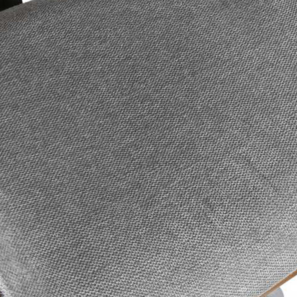 Cadeira de Escritório Tecido Cinza com Madeira 52x58,5x98 NÓRDIS - Gato Preto