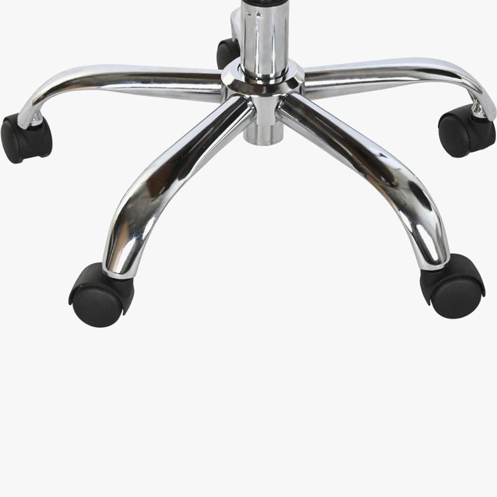 Cadeira de Escritório Tecido Cinza com Madeira 52x58,5x98 NÓRDIS - Gato Preto