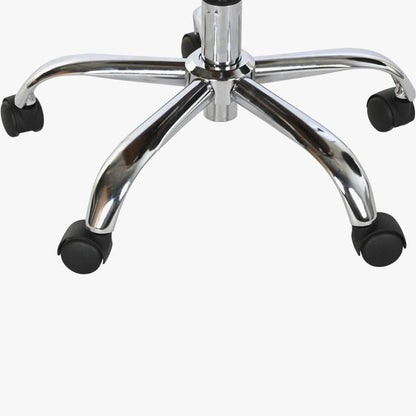 Cadeira de Escritório Tecido Cinza com Madeira 52x58,5x98 NÓRDIS - Gato Preto