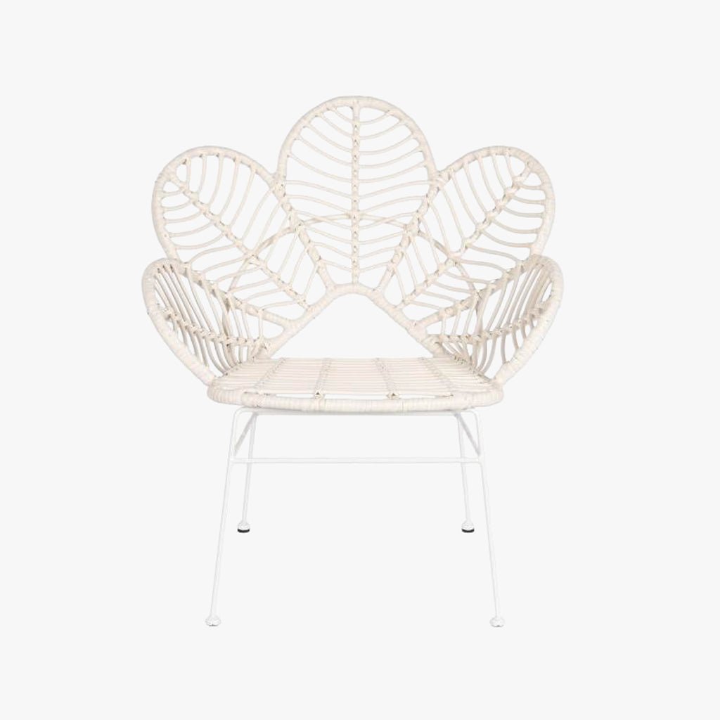 Cadeira de Exterior Folha Branca | BLANC - Gato Preto