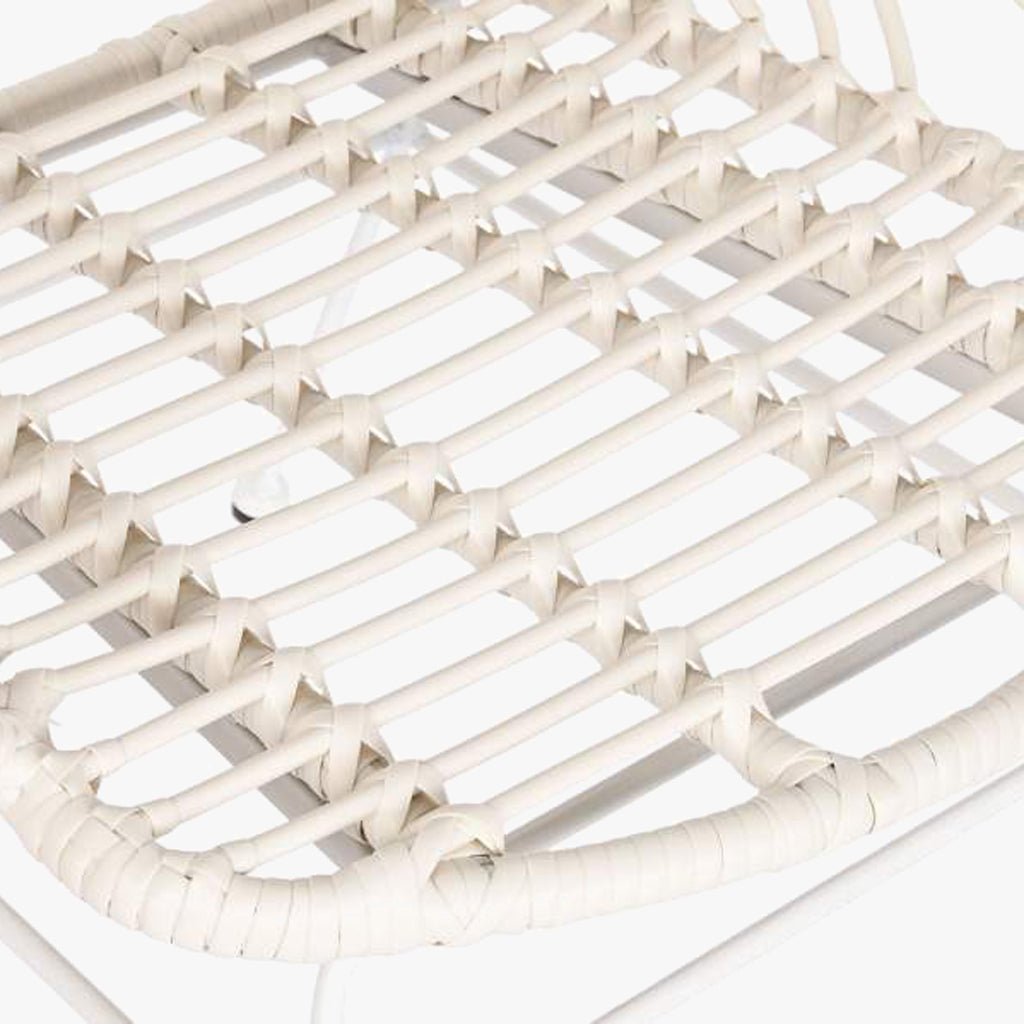 Cadeira de Exterior Folha Branca | BLANC - Gato Preto
