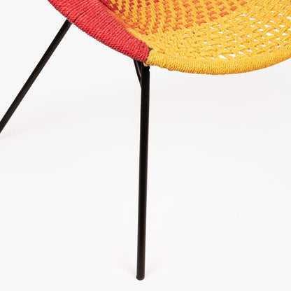 Cadeira de Metal Coloria DANXIA - Gato Preto