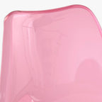 Cadeira Efeito Luminoso Rosa 54X47X83 EAMES - Gato Preto