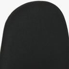 Cadeira em Tecido Preto com Pés Efeito Madeira 44X51X85 EAMES - Gato Preto