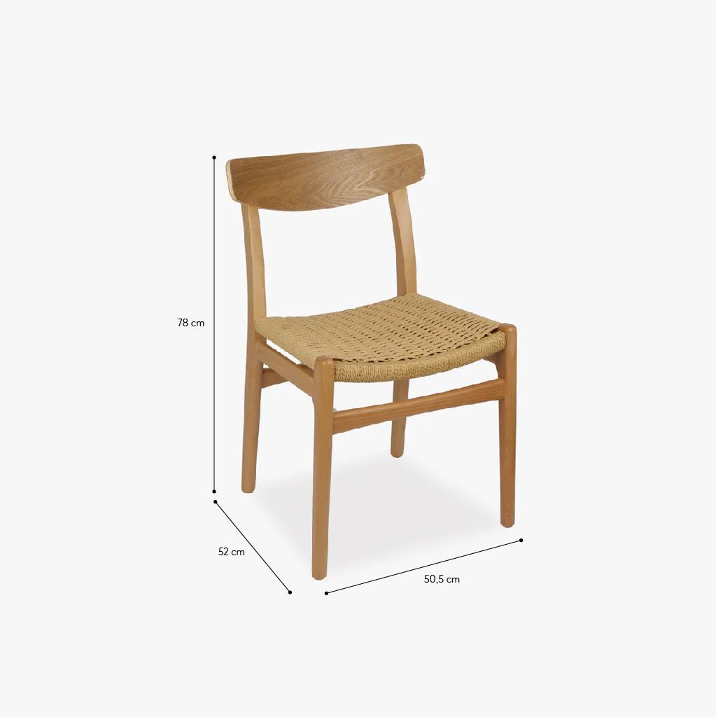 Cadeira Natural SUMATRA - Gato Preto