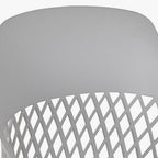 Cadeira PP Cinza 57x57x80,5 - Gato Preto