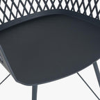 Cadeira PP Preto 57x57x80,5 - Gato Preto