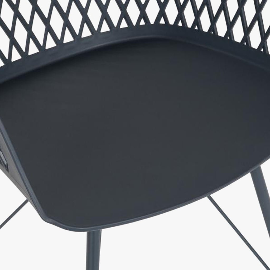 Cadeira PP Preto 57x57x80,5 - Gato Preto