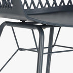 Cadeira PP Preto 57x57x80,5 - Gato Preto