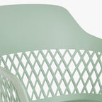 Cadeira PP Verde 57x57x80,5 - Gato Preto