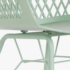 Cadeira PP Verde 57x57x80,5 - Gato Preto