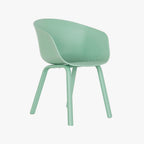 Cadeira PP Verde 60x52x78 - Gato Preto