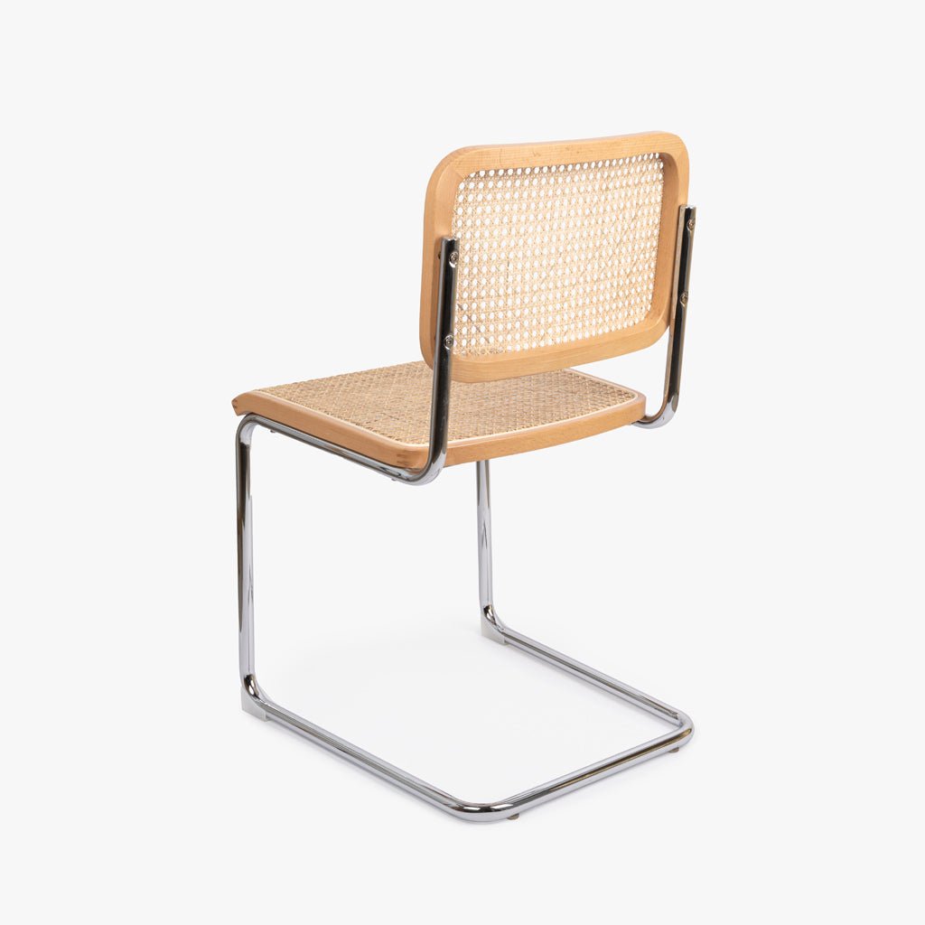 Cadeira Rattan Natural com Metal JAVA - Gato Preto