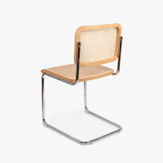 Cadeira Rattan Natural com Metal JAVA - Gato Preto