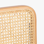 Cadeira Rattan Natural com Metal JAVA - Gato Preto