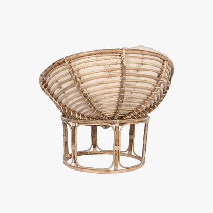 Cadeira Redonda Rotativa com Almofada MALVA - Gato Preto