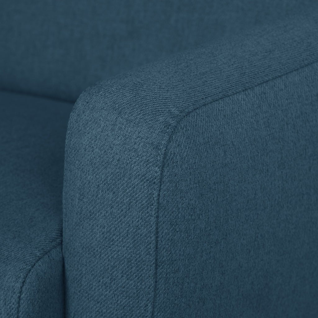 Cadeirão azul MARLON - Gato Preto