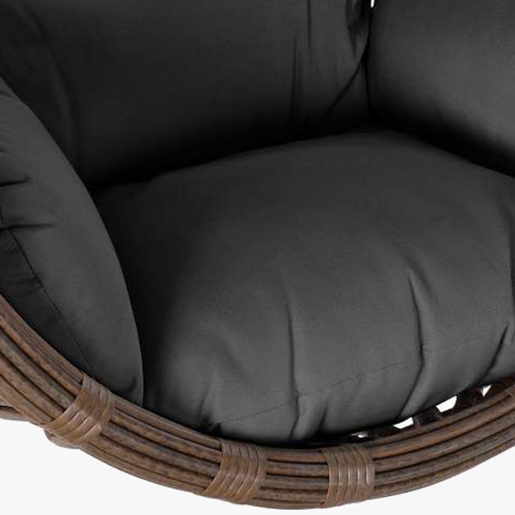 Cadeirão Suspenso Gota Castanho COMPORTA – Ball Spring | Gato Preto