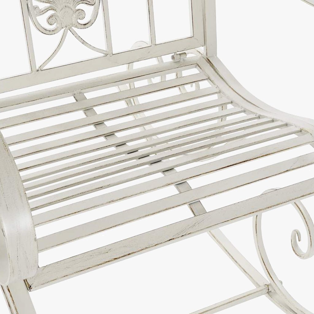 Cadeirão Baloico de Exterior 63x89x92 cm | Romantic Garden - Gato Preto