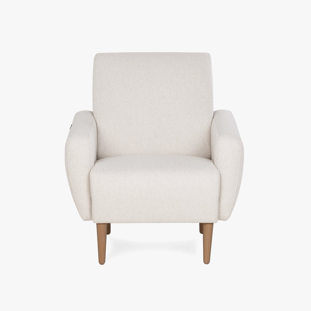 Cadeirão bege MARLON - Gato Preto