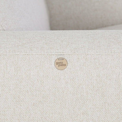 Cadeirão bege MARLON - Gato Preto