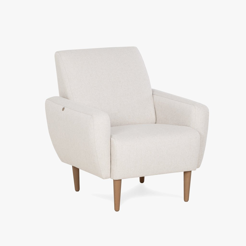 Cadeirão bege MARLON - Gato Preto