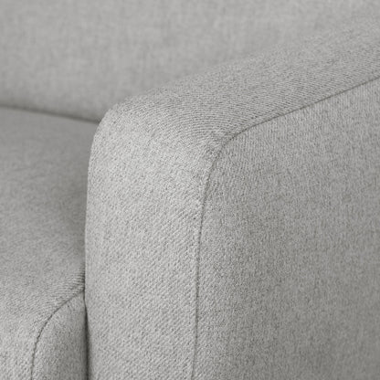 Cadeirão cinza MARLON - Gato Preto