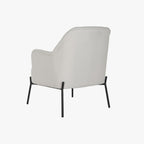 Cadeirão Cosmopolite Capitóné | Bege | 65x73x79,5 cm - Gato Preto